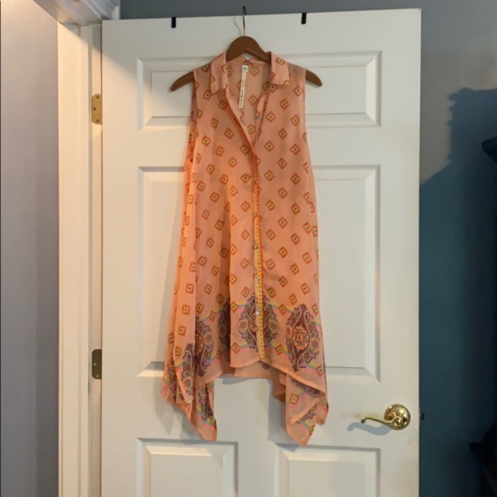 Button down coverup/dress